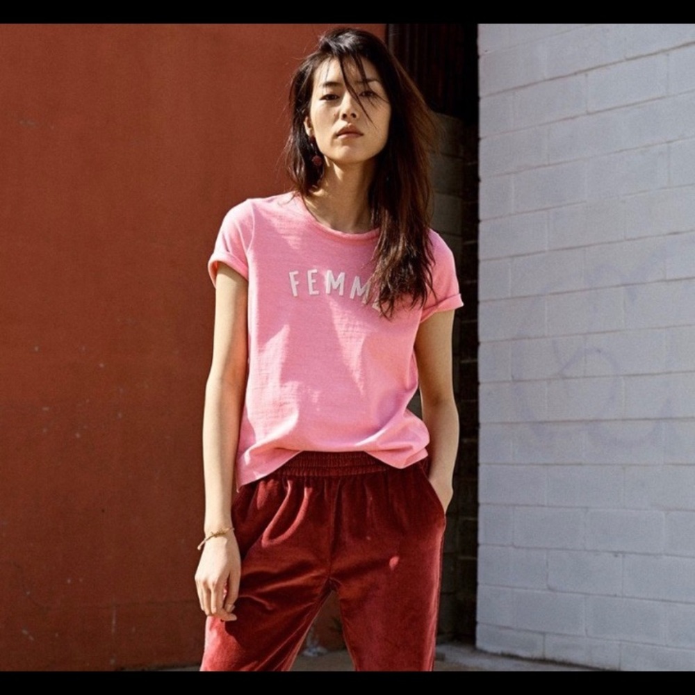 Madewell FEMME Tee Size Small